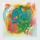 Coral Reef Journey acrylic, 'Coral Reef Journey '